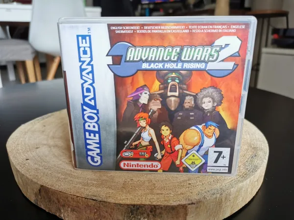 Advance Wars 2: Black Hole Rising GBA Replacement Case – main photo