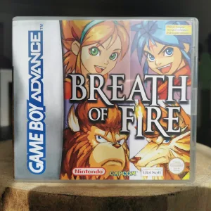 Breath of Fire GBA Replacement Case – main photo
