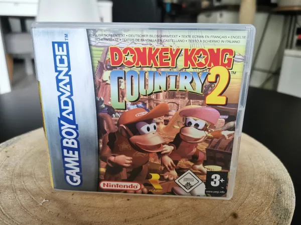 Donkey Kong Country 2 GBA Replacement Case – main photo