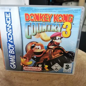 Donkey Kong Country 3 GBA Replacement Case – main photo