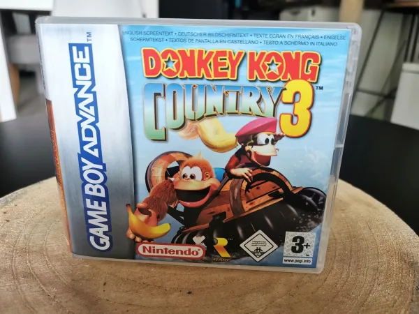 Donkey Kong Country 3 GBA Replacement Case – main photo