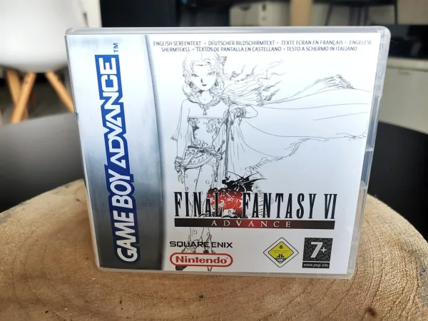 Final Fantasy VI Advance GBA Replacement Case – main photo