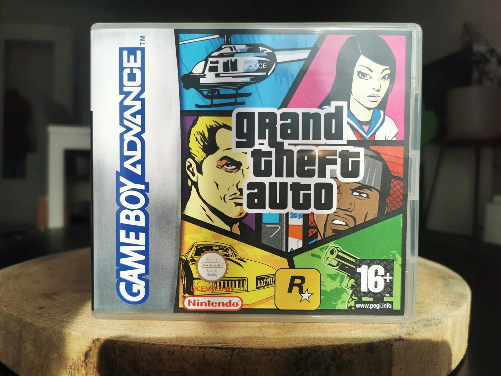 Grand Theft Auto Advance GBA Replacement Case – main photo