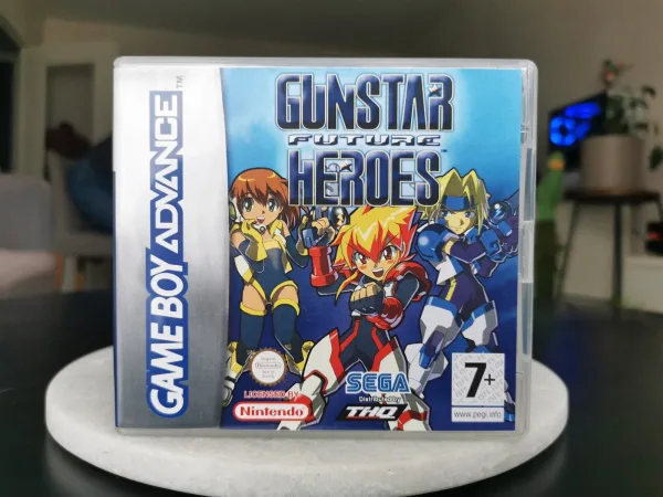 Gunstar Future Heroes GBA Replacement Case – main photo