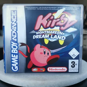Kirby: Nightmare in Dream Land GBA Replacement Case – main photo