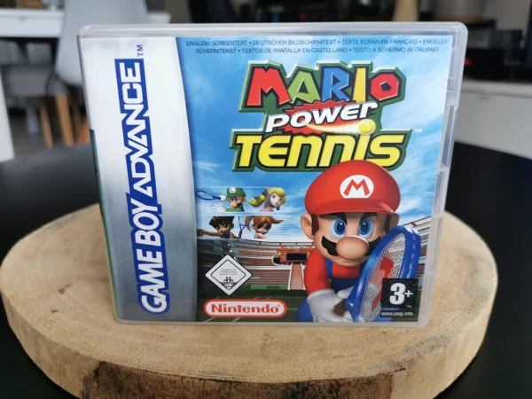 Mario Power Tennis GBA Replacement Case – main photo