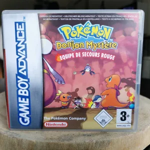 Pokémon Mystery Dungeon: Red Rescue Team GBA Replacement Case – main photo