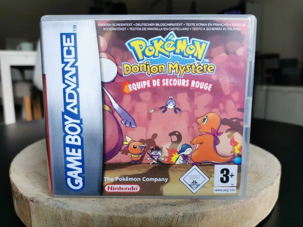 Pokémon Mystery Dungeon: Red Rescue Team GBA Replacement Case – main photo