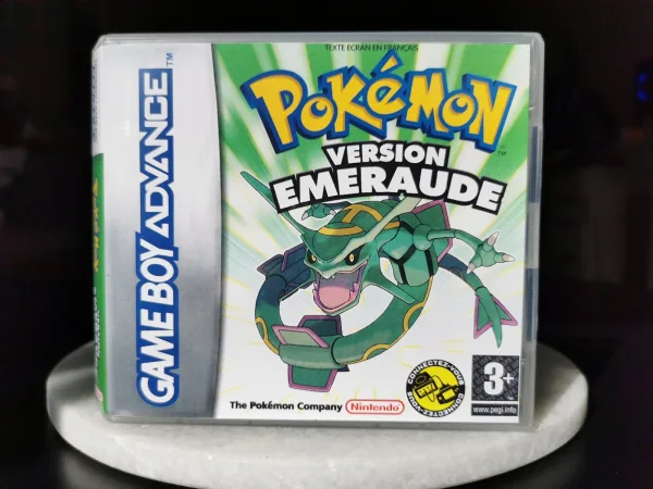 Pokémon Emerald GBA Replacement Case – main photo