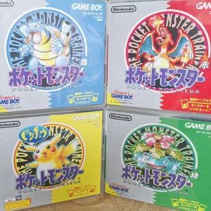 Pokémon Red / Green / Blue / Yellow (Japanese) GB Replacement Case – main photo