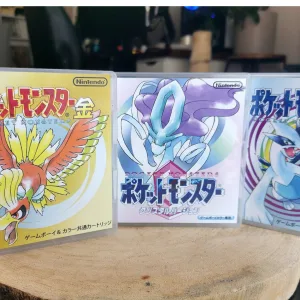 Pokémon Gold / Silver / Crystal (Japanese) GBC Replacement Case – main photo