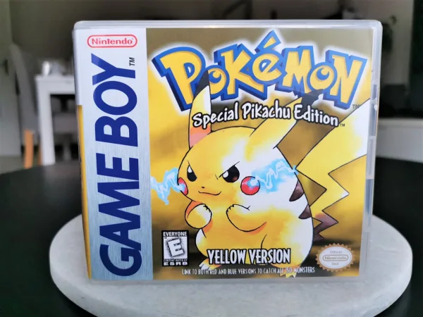 Boîte de remplacement Pokémon Jaune GB – photo principale