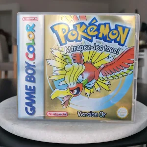 Pokémon Gold GBC Replacement Case – main photo