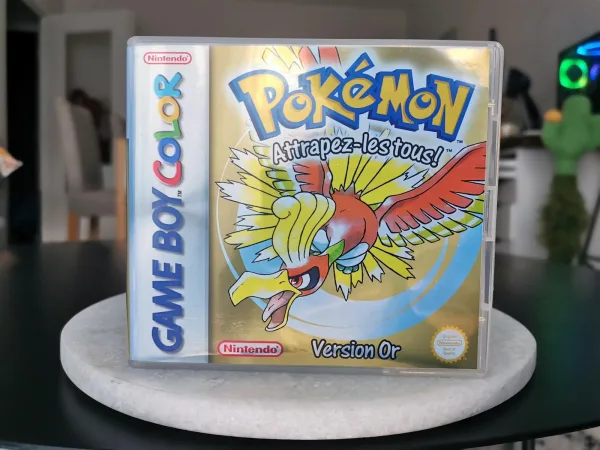 Pokémon Gold GBC Replacement Case – main photo