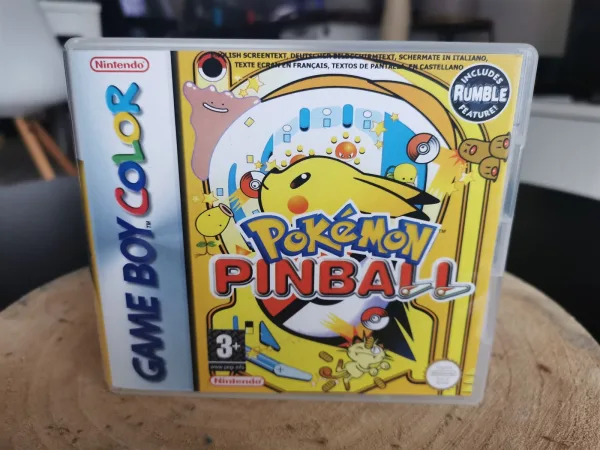 Pokémon Pinball GBC Replacement Case – main photo