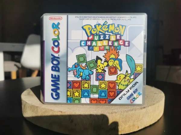 Pokémon Puzzle Challenge GBC Replacement Case – main photo