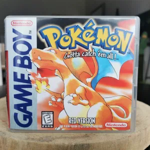 Pokémon Red GB Replacement Case – main photo