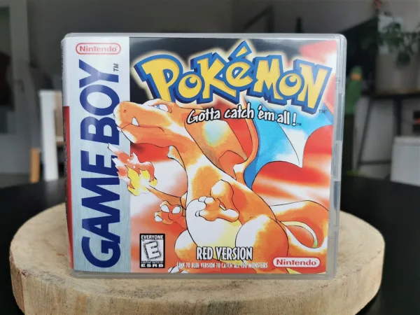 Pokémon Red GB Replacement Case – main photo