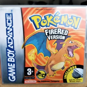 Pokémon FireRed GBA Replacement Case – main photo