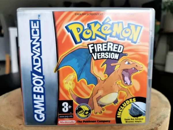 Pokémon FireRed GBA Replacement Case – main photo