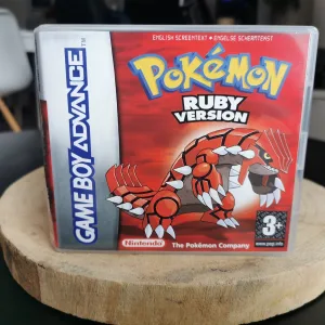 Pokémon Ruby GBA Replacement Case – main photo