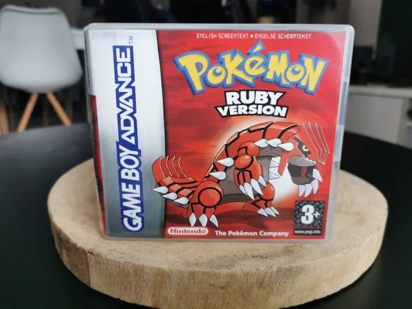 Pokémon Ruby GBA Replacement Case – main photo