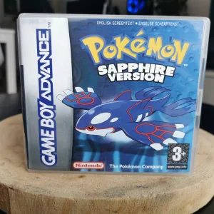 Pokémon Sapphire GBA Replacement Case – main photo