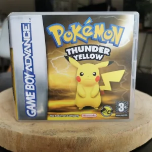 Pokémon Thunder Yellow (mod) GBA Replacement Case – main photo