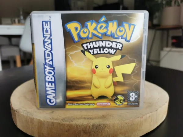 Pokémon Thunder Yellow (mod) GBA Replacement Case – main photo