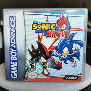 Sonic Battle GBA Replacement Case – main photo