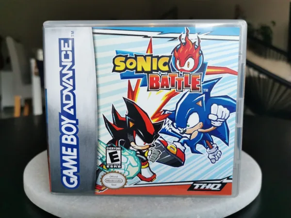 Sonic Battle GBA Replacement Case – main photo