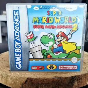 Super Mario World: Super Mario Advance 2 GBA Replacement Case – main photo