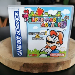 Super Mario Bros. 2: Super Mario Advance GBA Replacement Case – main photo