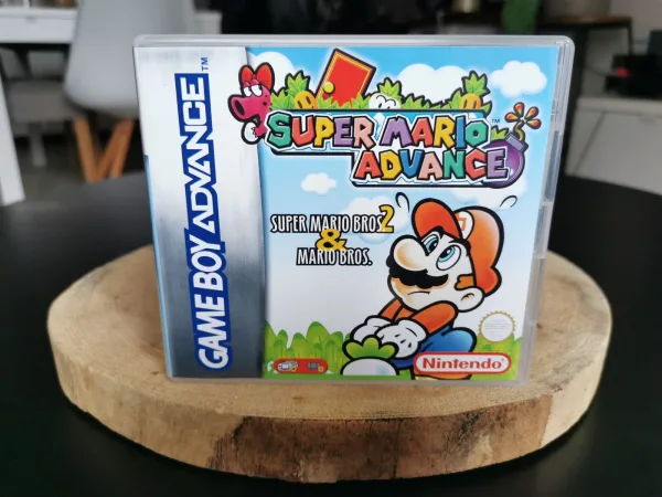 Super Mario Bros. 2: Super Mario Advance GBA Replacement Case – main photo