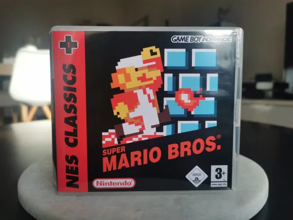 Super Mario Bros. (NES Classics) GBA Replacement Case – main photo