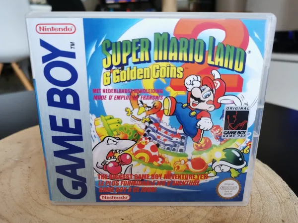 Super Mario Land 2: 6 Golden Coins GB Replacement Case – main photo
