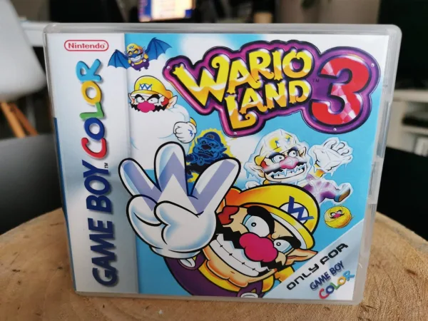 Wario Land 3 GBC Replacement Case – main photo