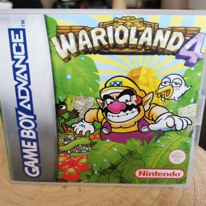 Wario Land 4 GBA Replacement Case – main photo