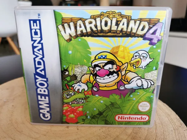 Wario Land 4 GBA Replacement Case – main photo