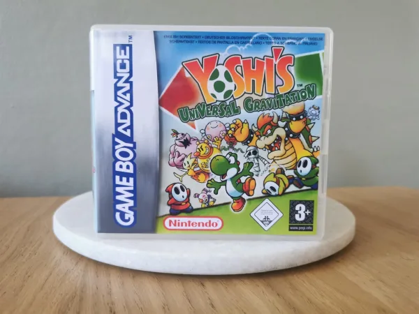 Boîte de remplacement Yoshi's Universal Gravitation GBA – photo principale
