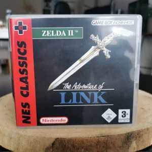 Zelda II: The Adventure of Link (NES Classics) GBA Replacement Case – main photo