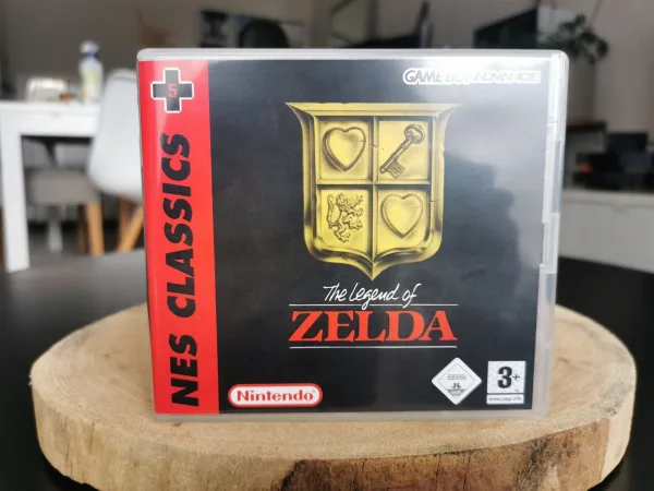 The Legend of Zelda (NES Classics) GBA Replacement Case – main photo