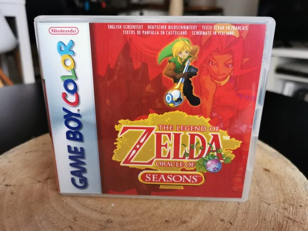 The Legend of Zelda: Oracle of Seasons GBC Replacement Case – main photo