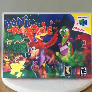 Banjo-Kazooie N64 Replacement Case – main photo