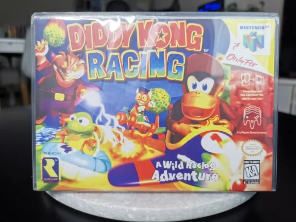 Diddy Kong Racing N64 Replacement Case – main photo