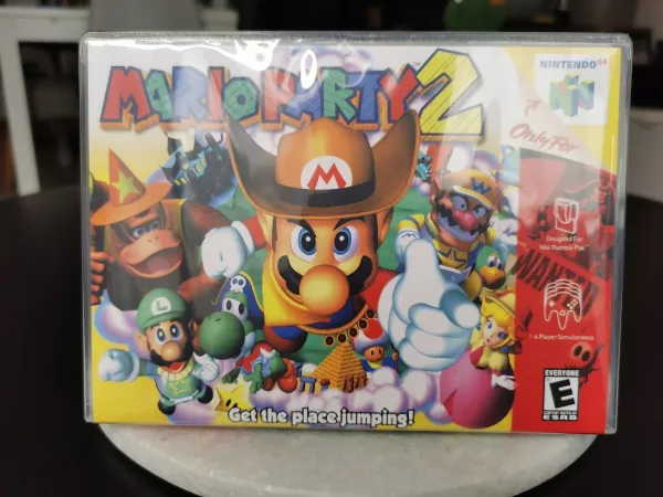 Mario Party 2 N64 Replacement Case – main photo