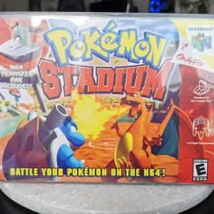 Pokémon Stadium N64 Replacement Case – main photo