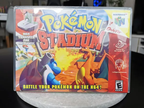 Pokémon Stadium N64 Replacement Case – main photo