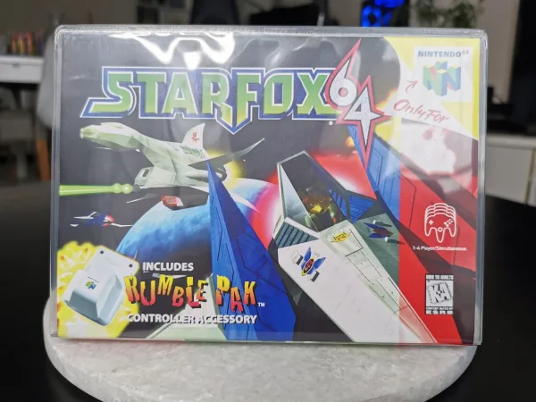 Star Fox 64 / Lylat Wars N64 Replacement Case – main photo