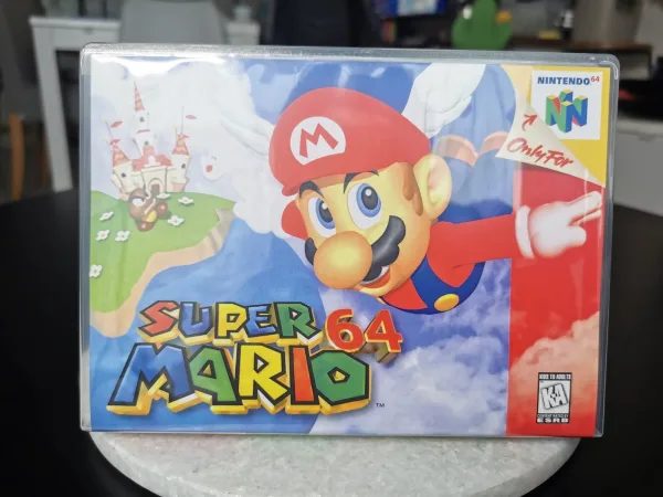Super Mario 64 N64 Replacement Case – main photo